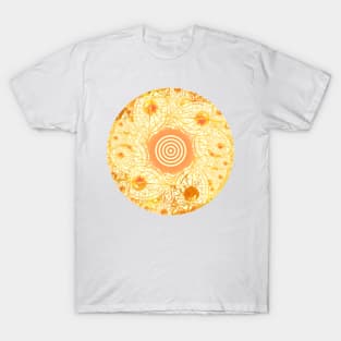 Thanksgiving Physalis Abstract Happy Autumn Season T-Shirt